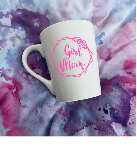 Girl mom coffee mug, girl mom gift, mom of girls mugs, mothers day gifts for mom, personalized gifts for mom, new mom gift,